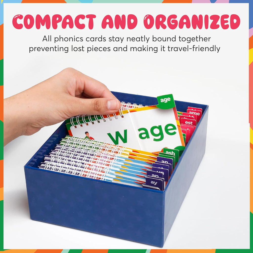Read & Rhyme Phonics Flip Books — 30 Pack