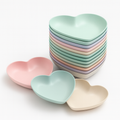 10-Pc Heart Plate Set (Pastel)