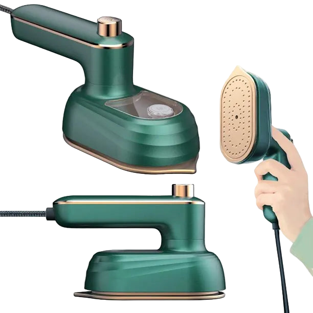 Mini Steam Iron - 1000W Foldable Handheld Travel Steam Iron