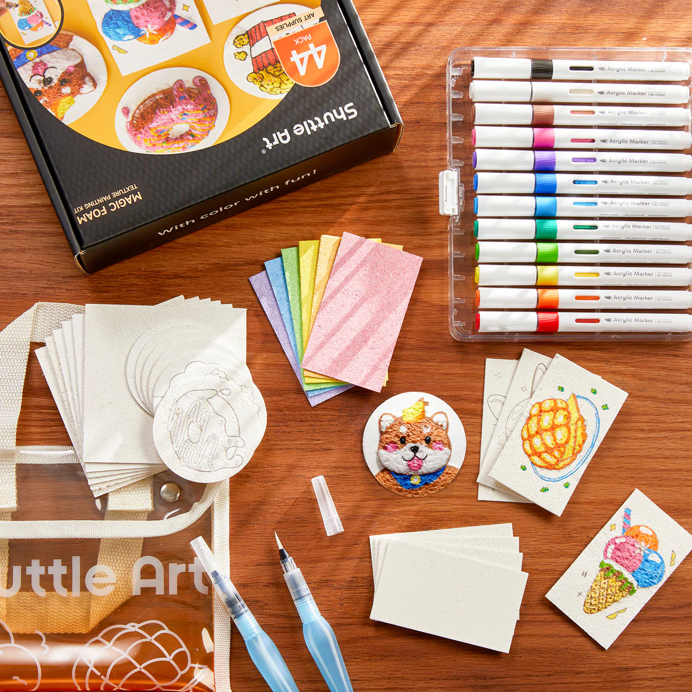Magic Foam Texture Painting Kit