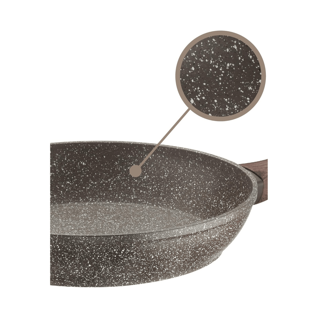 Stone Effect Non-Stick Frying Pan