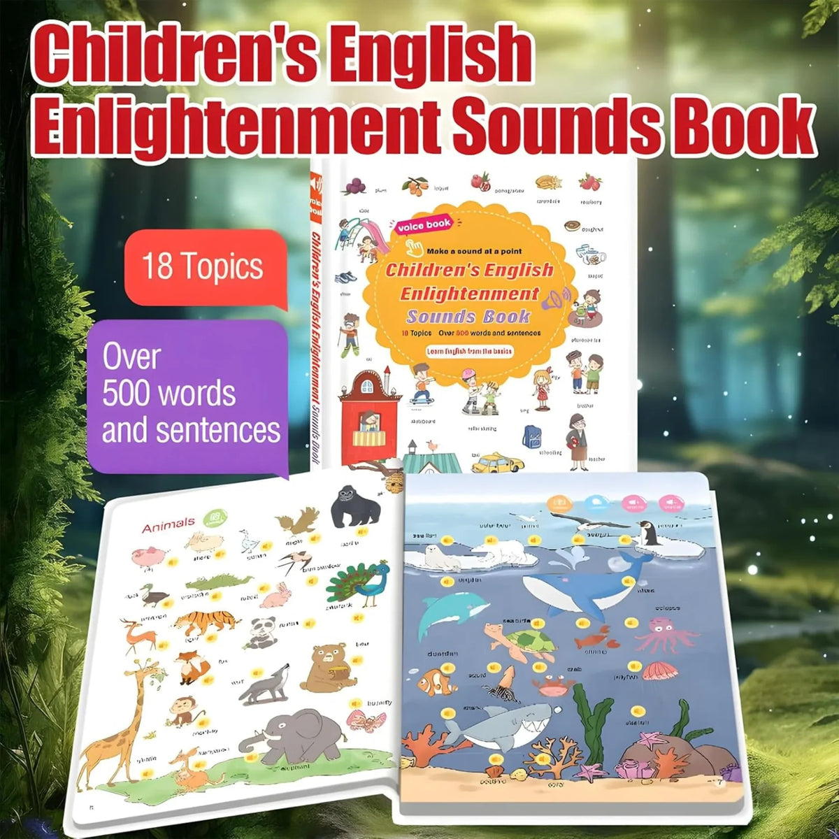 Touch & Learn English Sound Book