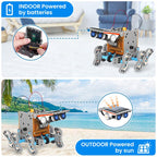 12-in-1 STEM Solar Robot Kit