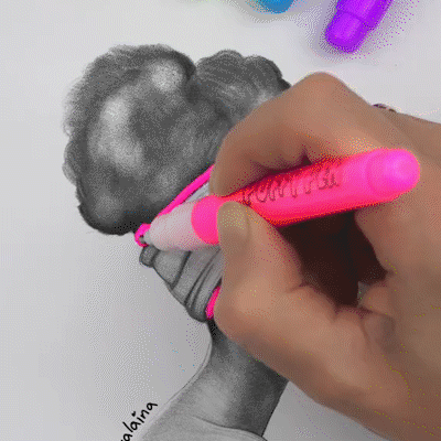 Popcorn Pens — Puffy Heat Art Markers shown in detail – arts & crafts for kids