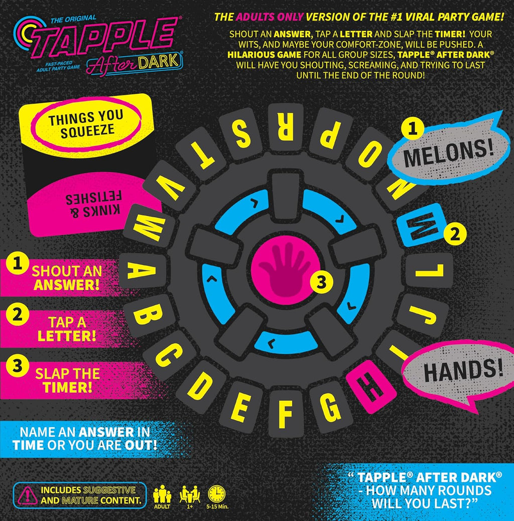 Tapple Fast-Paced Family Word Game