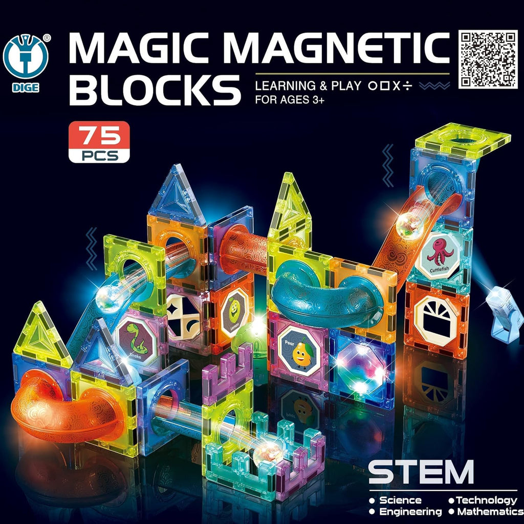 Magnetic Marble Tiles