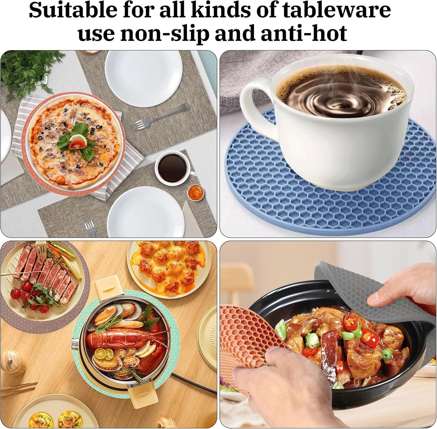 Multi-Purpose Heat Resistant Trivet  Pad
