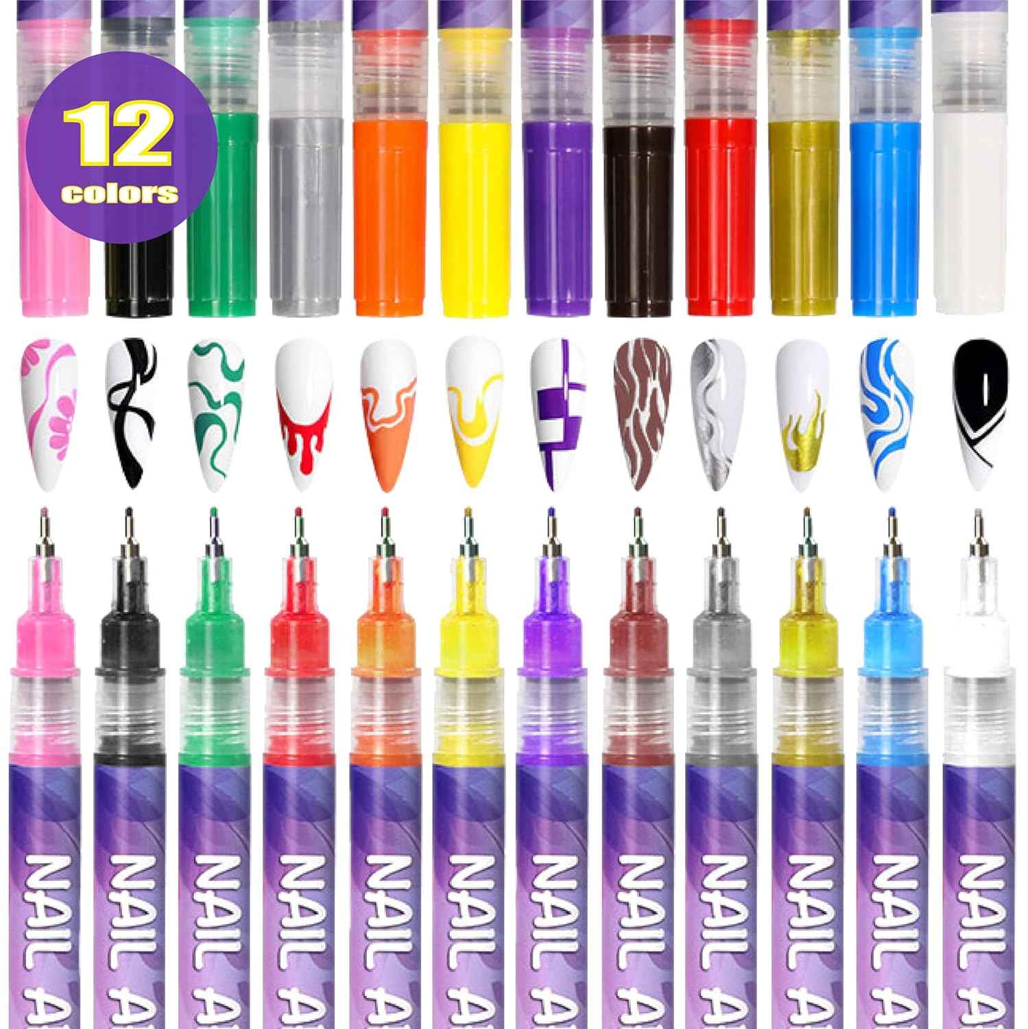 MagicMani - Nail Art Pen Set