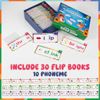 Read & Rhyme Phonics Flip Books — 30 Pack