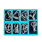 Metal Wire Puzzle Set