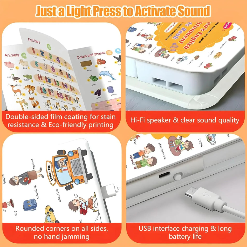 Touch & Learn English Sound Book
