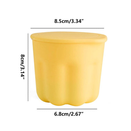 2-in-1 Makeup Brush Cup & Drying Rack