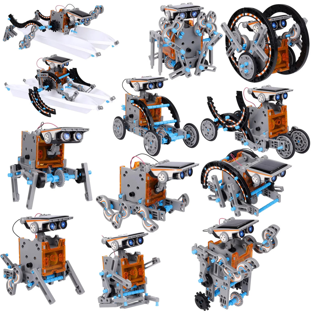12-in-1 STEM Solar Robot Kit