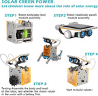 12-in-1 STEM Solar Robot Kit