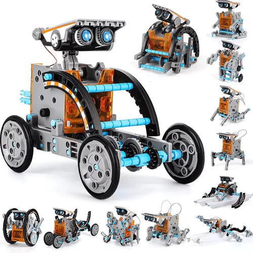12-in-1 STEM Solar Robot Kit