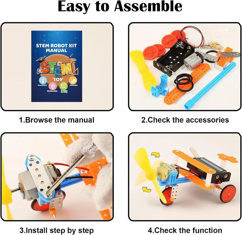 6 in 1 DIY STEM Robotics Kit