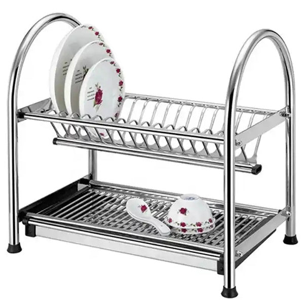 Steel Dish Rack with 2 layer