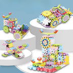Montessori Gear Building Block Toy