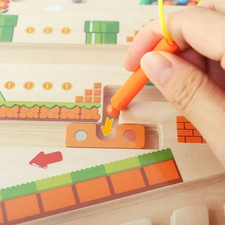 Montessori Magnetic Bead Maze