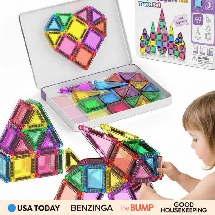 TravelTiles - Mini Magnetic Building Kit