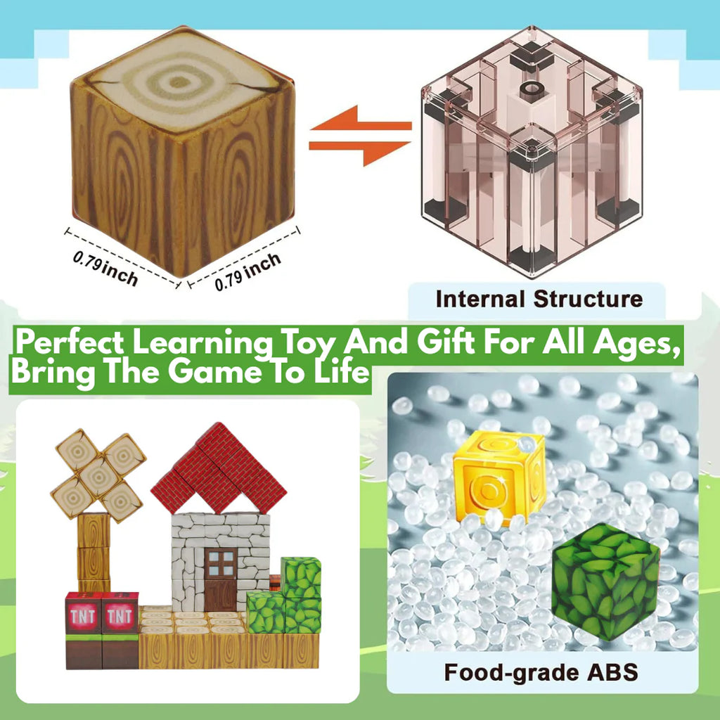 STEM Learning Magnetic Building Blocks