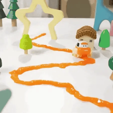 Magic Slime Track Car
