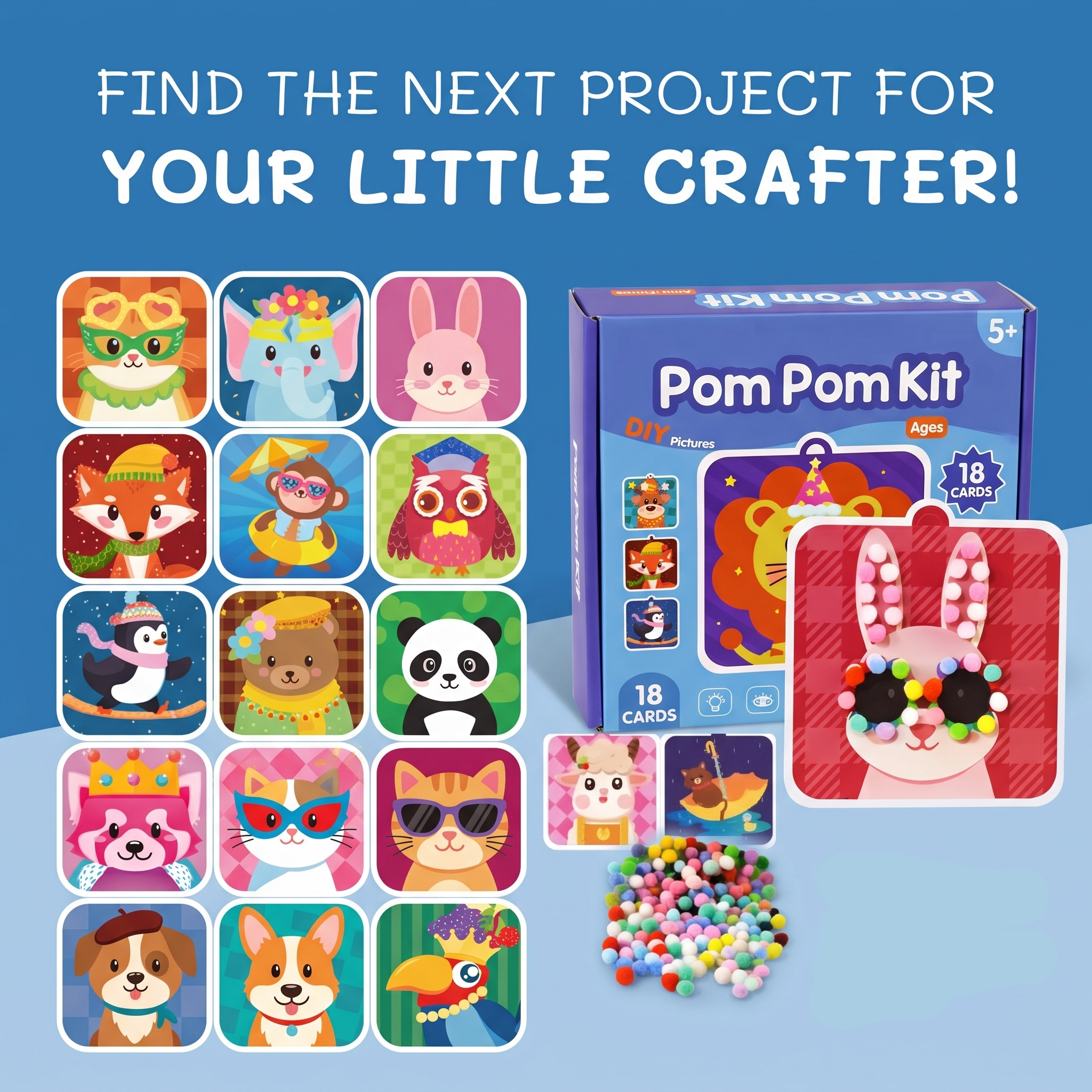 Pom Pom Craft Kit