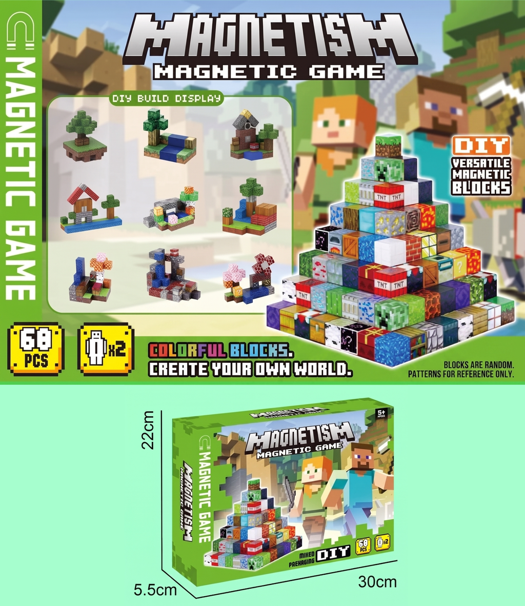 STEM Learning Magnetic Building Blocks