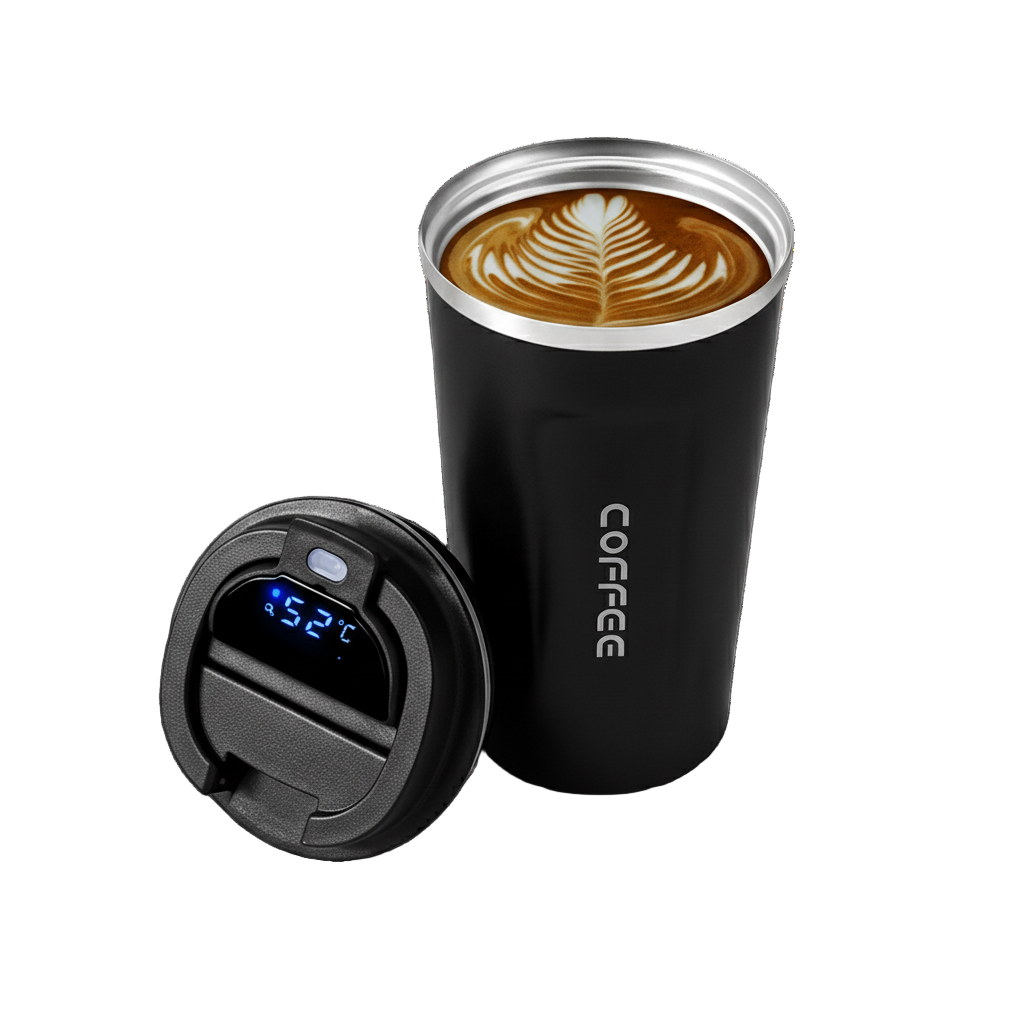 Smart LED Temperature Display Coffee Mug