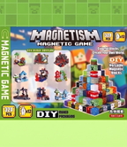 STEM Learning Magnetic Building Blocks