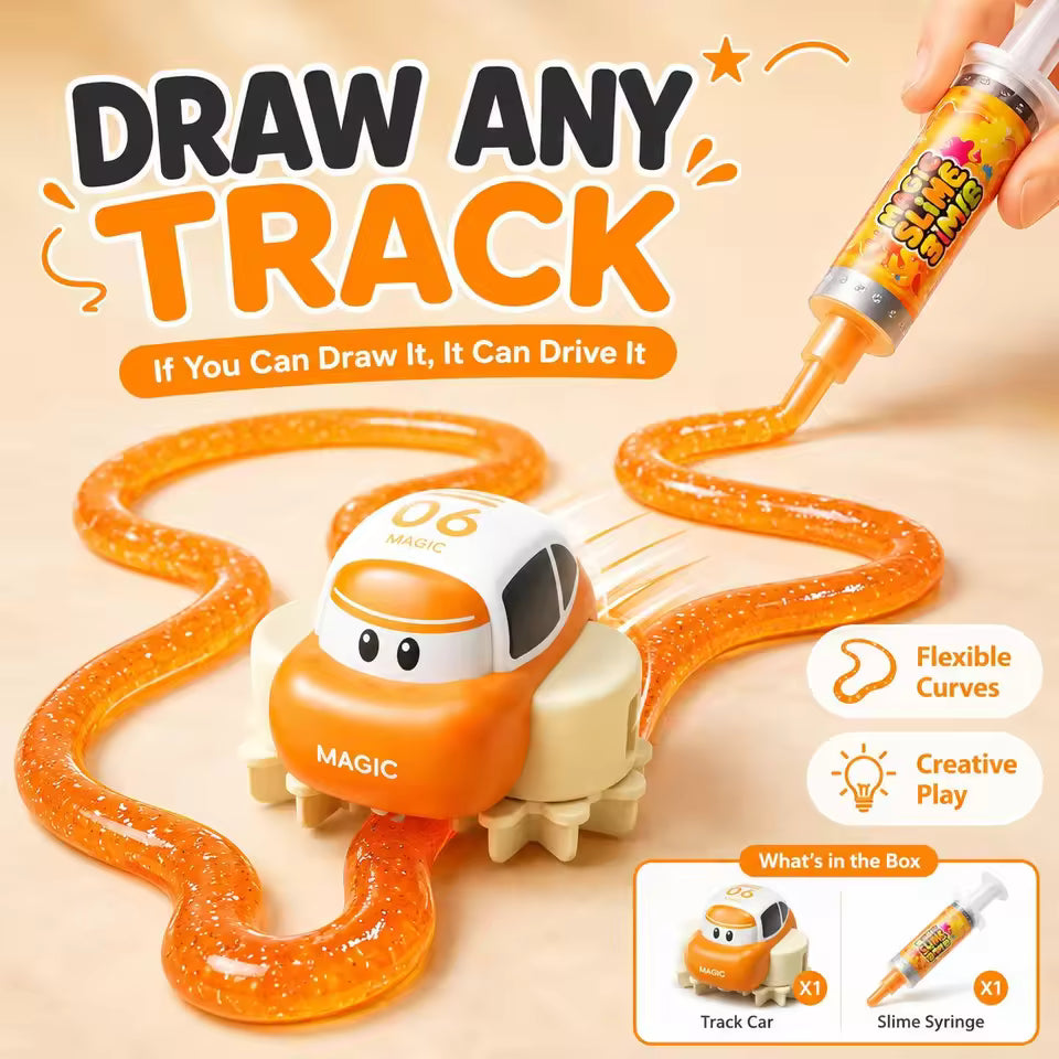 Magic Slime Track Car