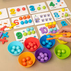 Number Bead Matching Game