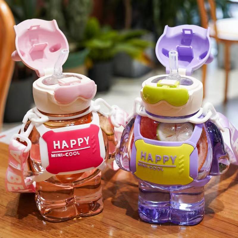 Bear-Shaped Mini Cool Water Bottle