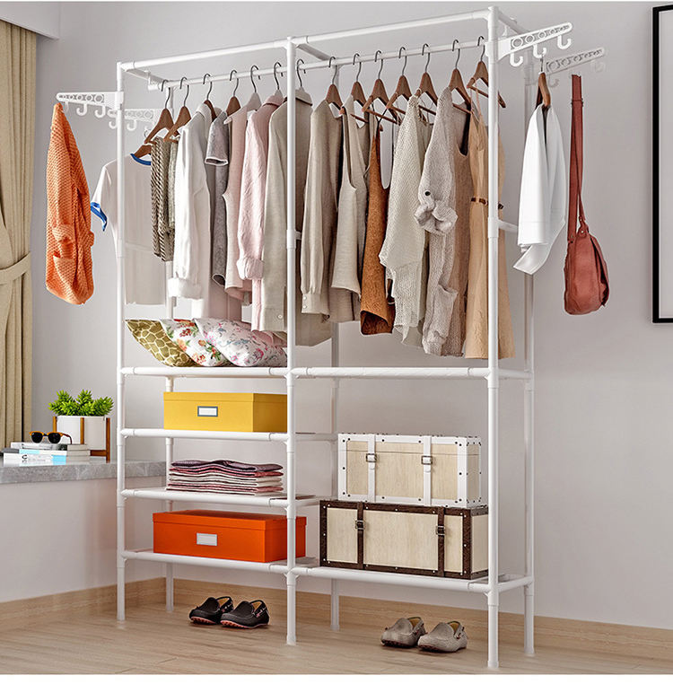 Stand-Alone Metal Clothes Hanger