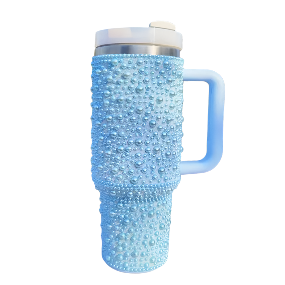 Rhinestone Glam Tumbler