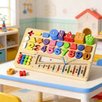6-in-1 Montessori Number Board