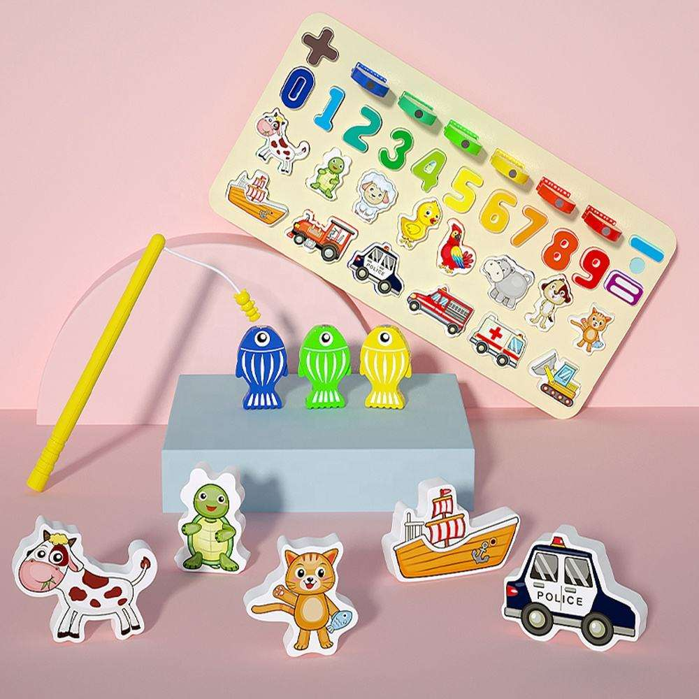 Magnetic Color & Number Maze Board