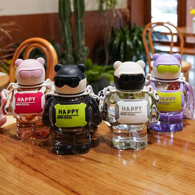 Bear-Shaped Mini Cool Water Bottle