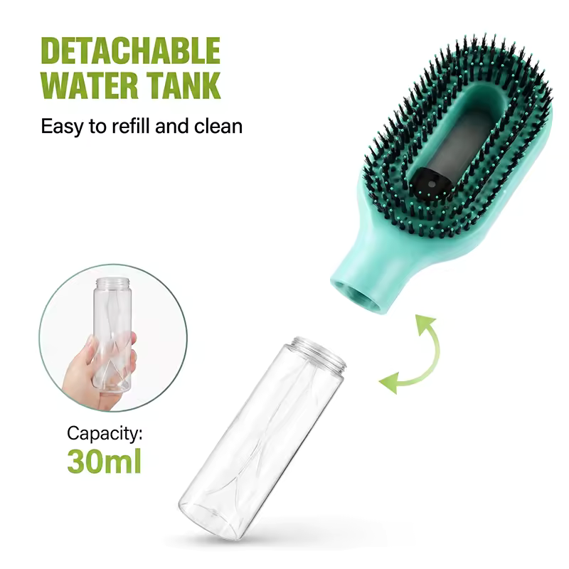 Spray Mist Hair Brush