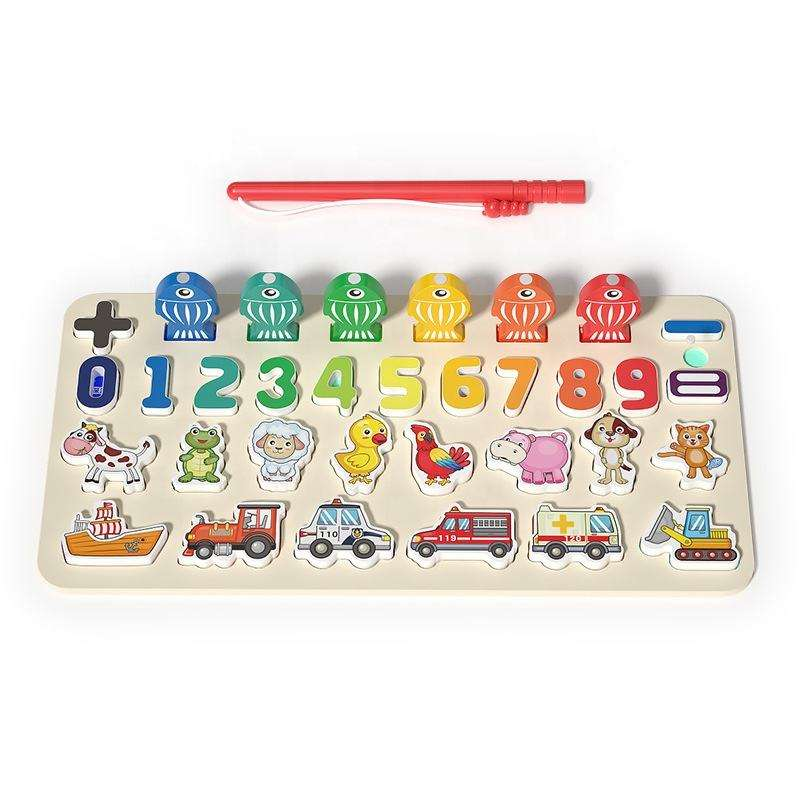 Magnetic Color & Number Maze Board