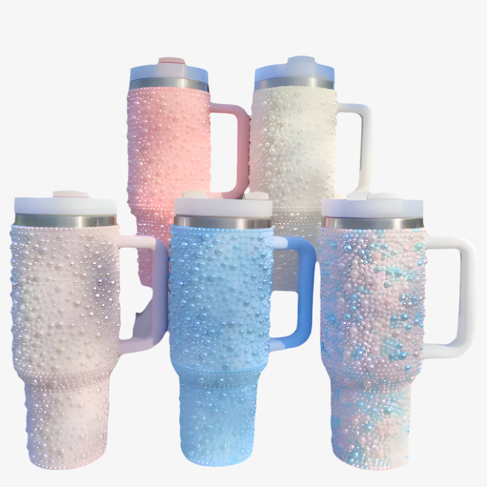 Rhinestone Glam Tumbler