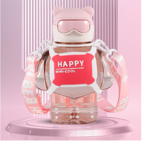 Bear-Shaped Mini Cool Water Bottle