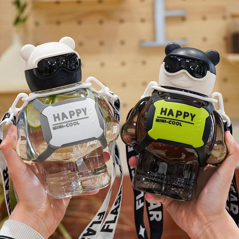 Bear-Shaped Mini Cool Water Bottle