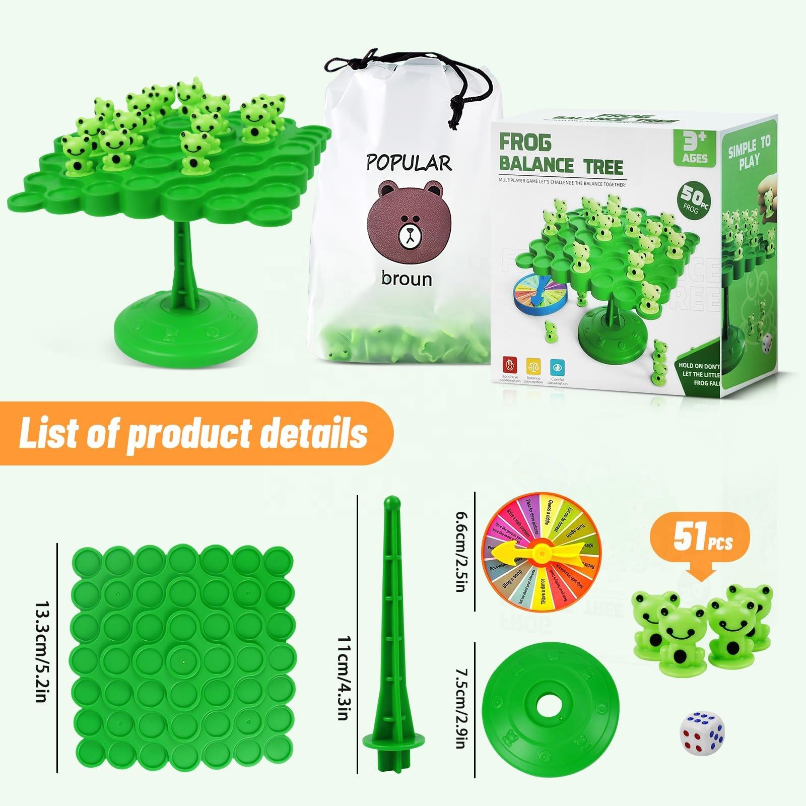 Frog Balance Tree Game