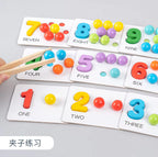 Number Bead Matching Game