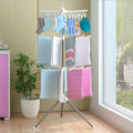 Foldable 3-Tier Clothes Drying Rack