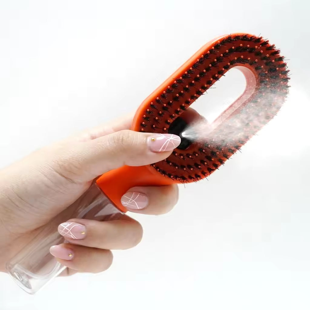 Spray Mist Hair Brush