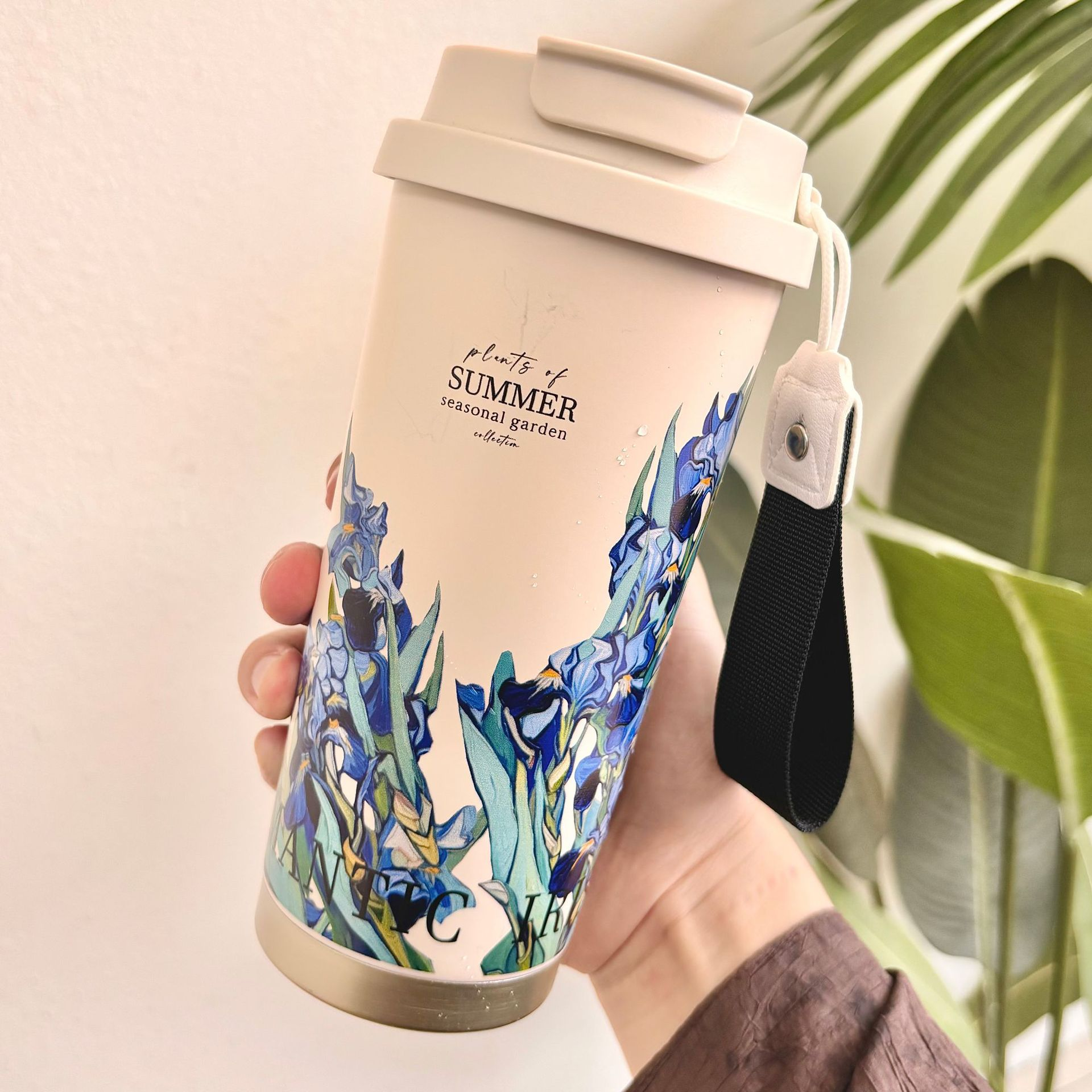 Floral Mug – 500ML Insulated Coffee Travel Mug
