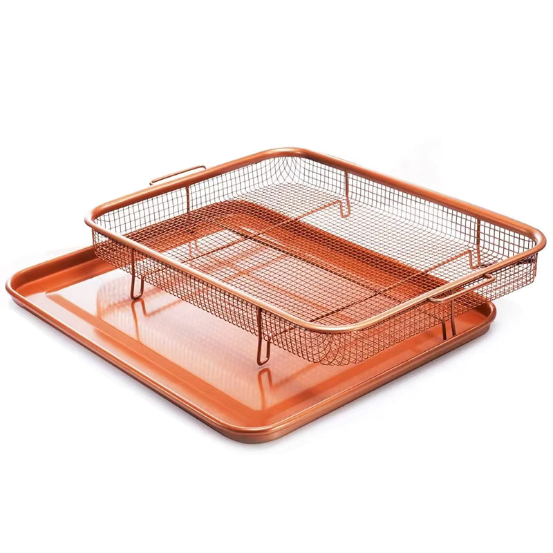 Crispy Oven Tray & Basket — 2-Piece Set