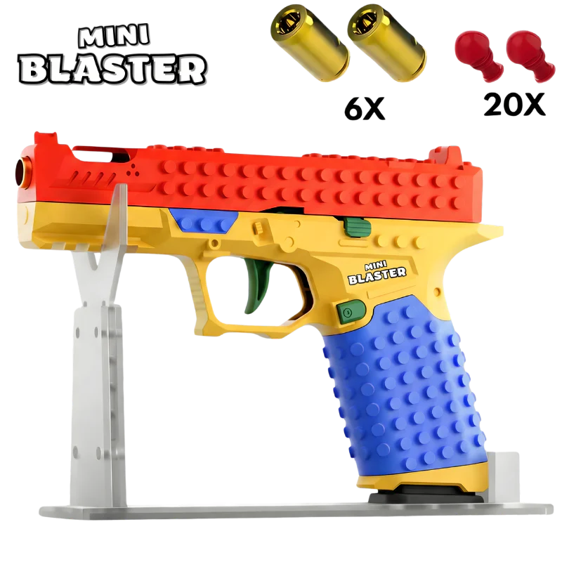 DIY Building Block Blaster – Tactical Handle Toy
